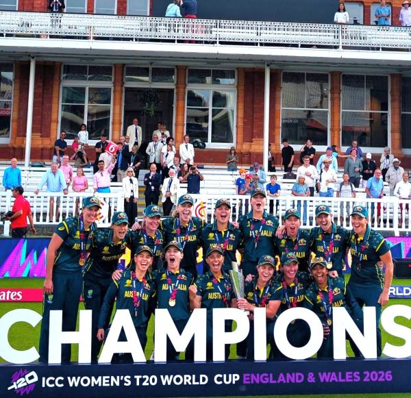 Magnificent seven for World Cup winning Aussie women at Lords