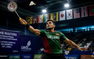 Masters badminton Sri Lanka