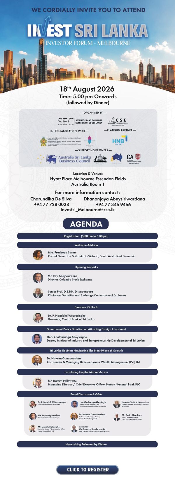New Mel 18 - Agenda