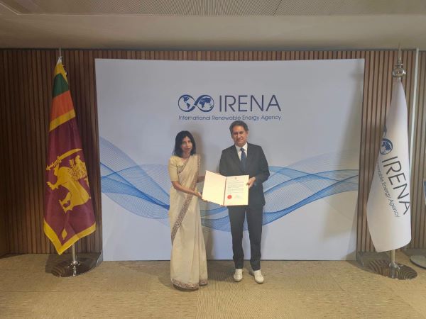 Sri Lanka Appoints First Resident Permanent Representative to IRENA