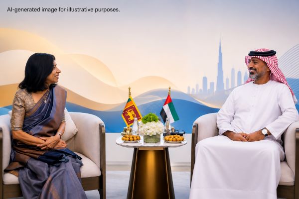 Ajman Crown Prince Receives Sri Lanka’s Ambassador Arusha Cooray in Warm Diplomatic Meeting