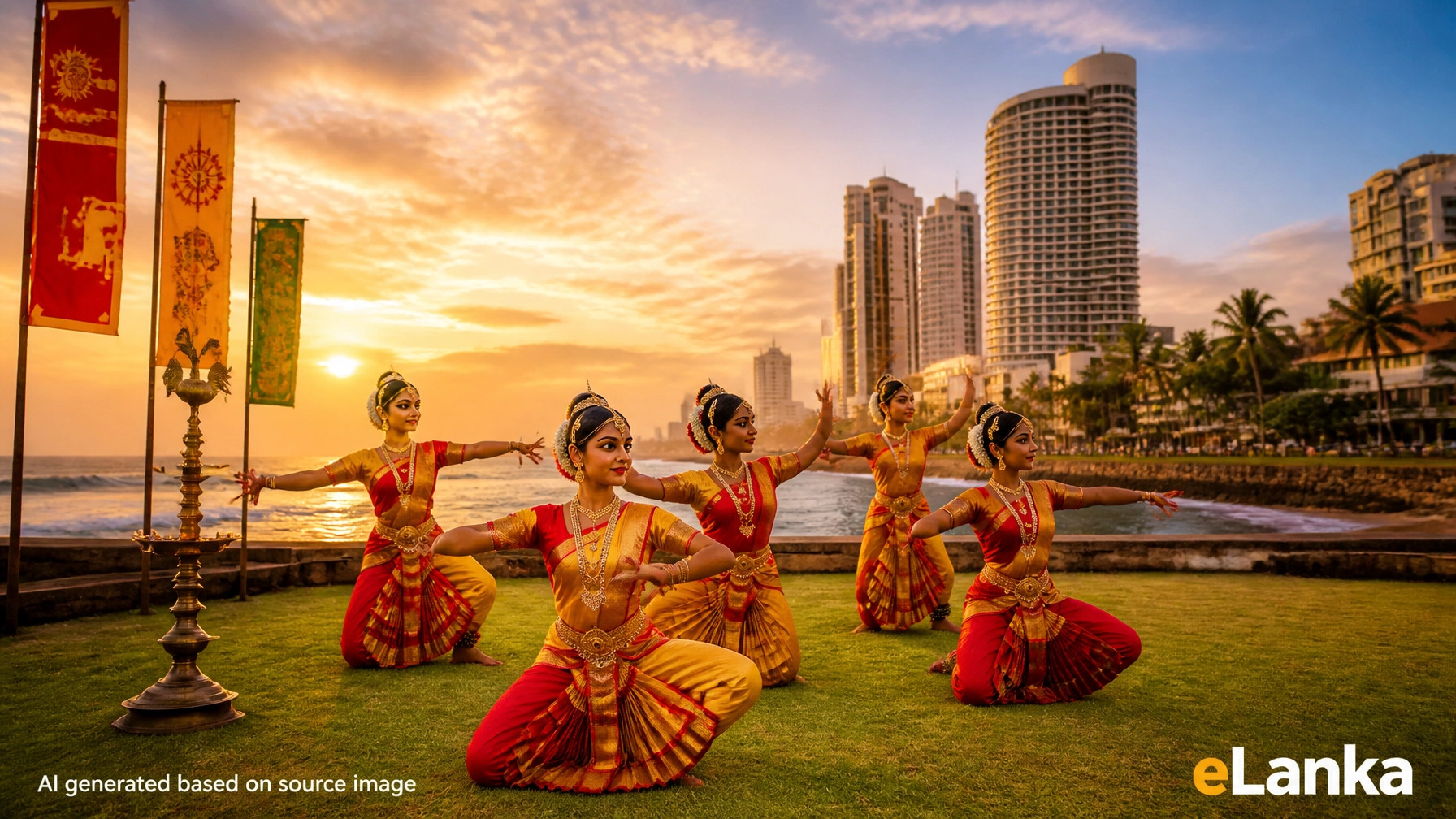 Bharatanatyam Guinness World Record, Bharatanatyam dancers Sri Lanka, 4,988 Bharatanatyam dancers, Colombo Guinness World Record, largest Bharatanatyam dance lesson, Galle Face Green Bharatanatyam, Sangamam 2026, Sri Lankan classical dance, Bharatanatyam Sri Lanka, Tamil classical dance, Sri Lanka cultural achievement, Guinness World Records Sri Lanka, Indian classical dance Sri Lanka, Colombo cultural events, Sri Lankan heritage