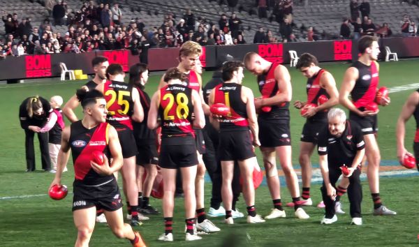 Bombers explode a shock win over GWS derailing their flag aspirations