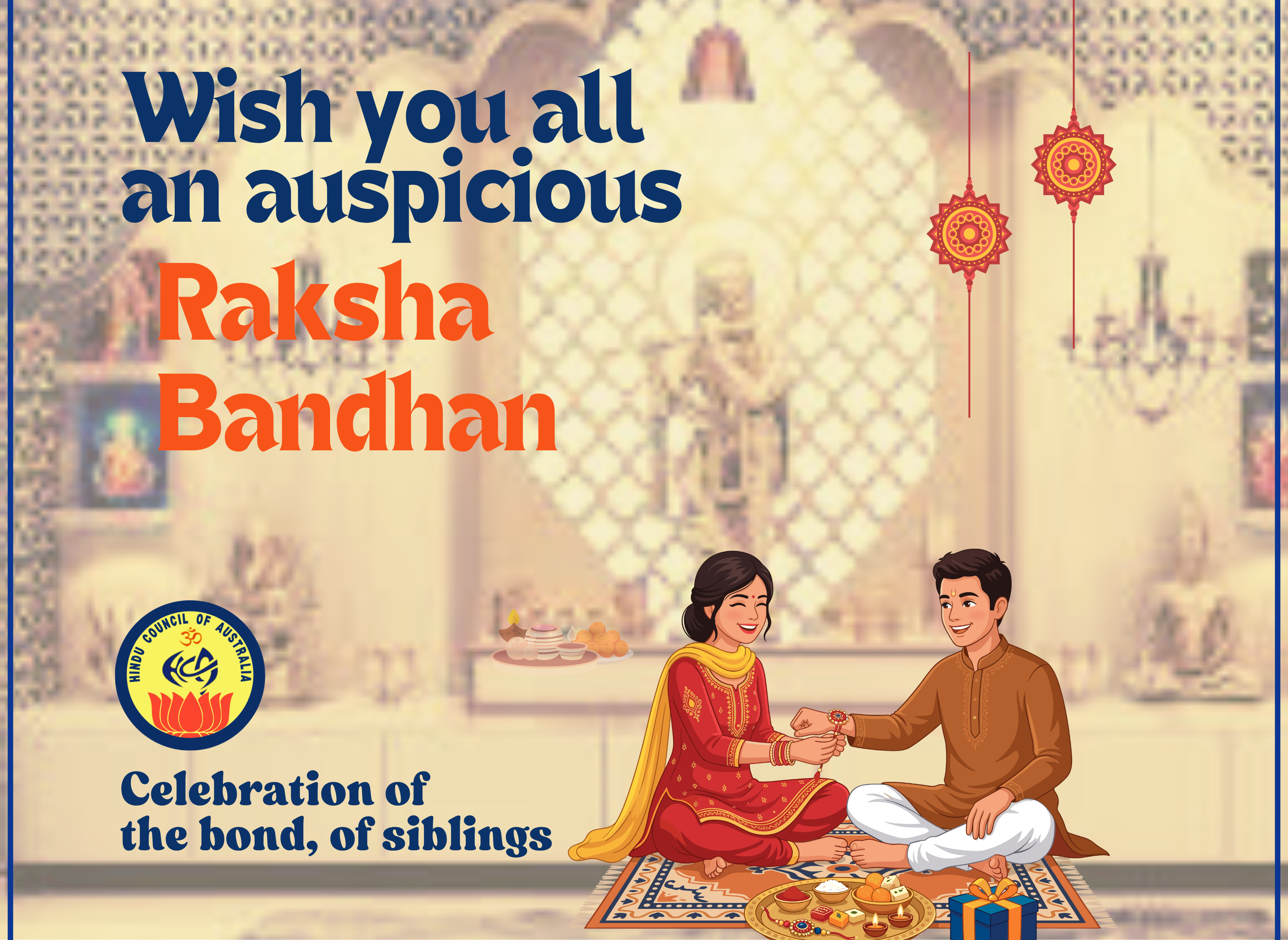 HCA wishes everyone an auspicious Raksha Bandhan