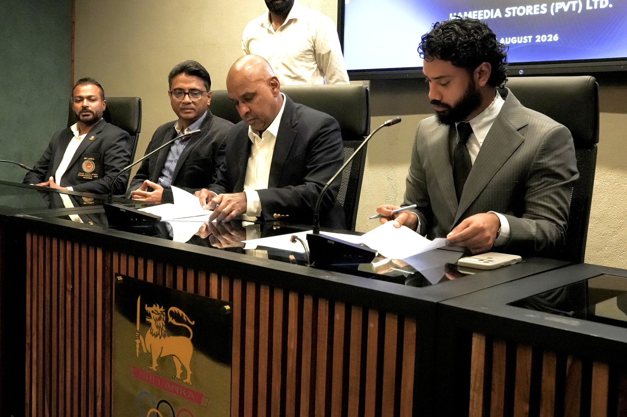 Hameedia Ties Up with NOC SL and CGA SL as Team Sri Lanka’s Official Clothing Partner for Upcoming International Sporting Events 03-eLanka