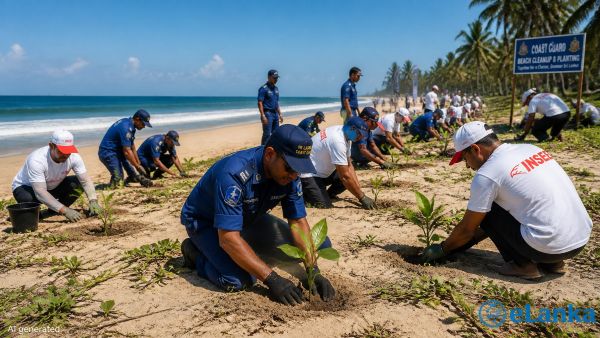 INSEE Lanka & Coast Guard Launch Coastal Protection Initiative