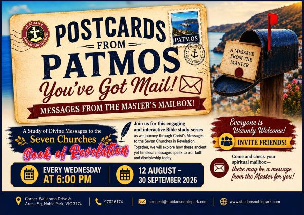 Postcards from Patmos – A Bible Study on the Seven Churches in Revelation