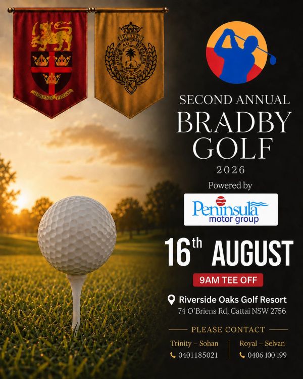 SECOND ANNUAL BRADBY GOLF 2026-16th AUGUST