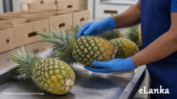 Sri Lankan Pineapples Enter Pakistan Market for the First Time