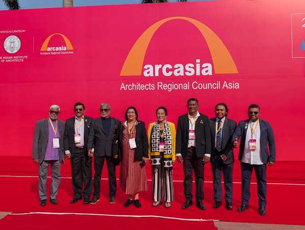 Bernard Gomez at the 2026 ARCASIA Conference in India