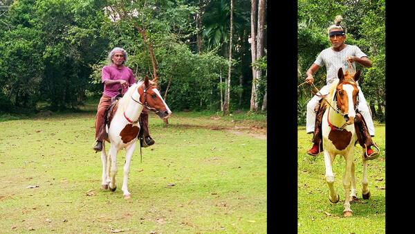 Bernard Gomez enjoyed riding at his sprawling