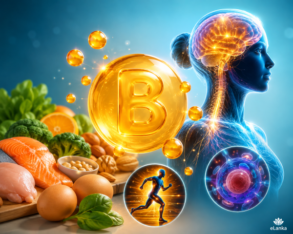 Let’s explore the wonderful benefits of B vitamins together!-by Harold Gunatillake