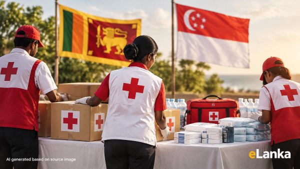 Sri Lanka Red Cross Distinguished Friend of Singapore Red Cross