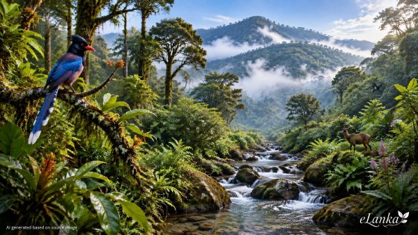 Sri Lanka protected forests