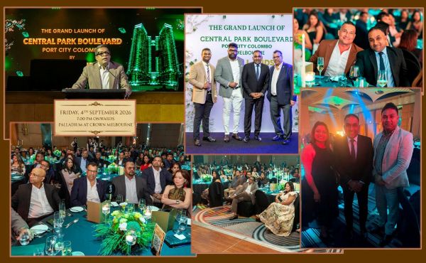 The Grand Launch of Central Park Boulevard, Port City Colombo In Melbourne at The Crown Palladium