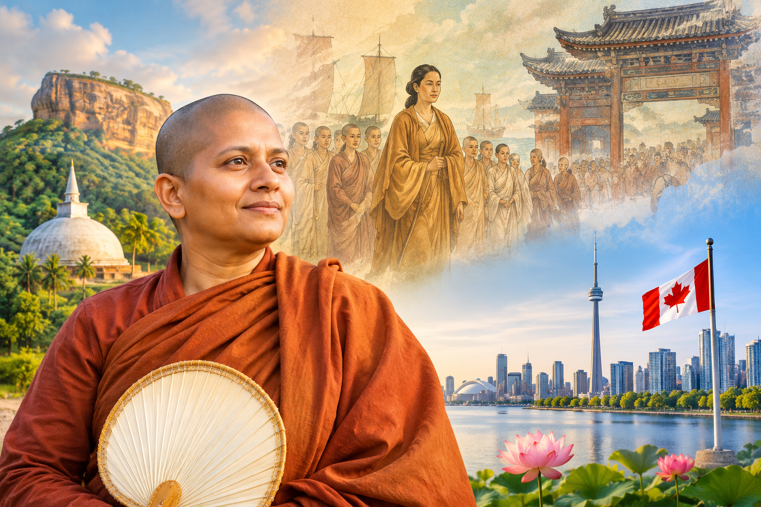 Ayya Aloka Therī Canada visit