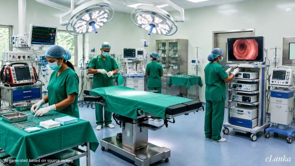 Dialog medical equipment donation to Chilaw Hospital