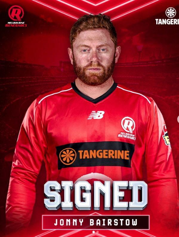 ENGLAND STAR JONNY BAIRSTOW GETS ON RED TO JOIN MELBOURNE RENEGADES