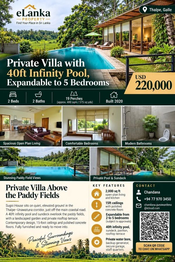 Sugoi House luxury contemporary villa in Thalpe Sri Lanka