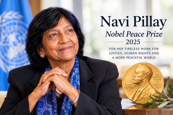 Navi Pillay Honoured