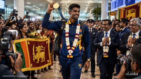 Rumesh Tharanga Asian Games Gold