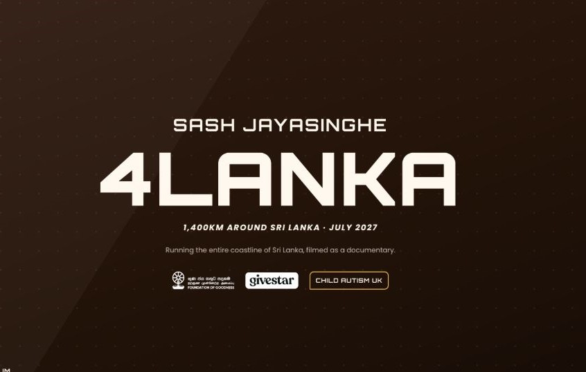 Sash Jayasinghe – 4LANKA 1,400KM Sri Lanka Run 2027