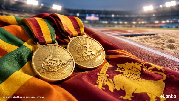 Sri Lanka Asian Para Games 2026, Janani Dhananjana Wickramasinghe, Pradeep Somasiri, Nuwan Indika Gamage, Mohamed Safran, Sri Lankan para-athletes, Asian Para Games gold medals, Games record gold medals, T47 long jump, T46 1500 metres, T44 100 metres, Sri Lanka sports news, Sri Lankan athletes in Japan, Aichi-Nagoya 2026, Asian Para Games results, eLanka