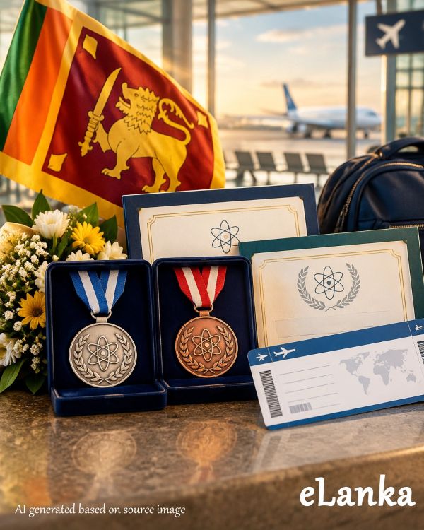 Sri Lankan students win 13 medals