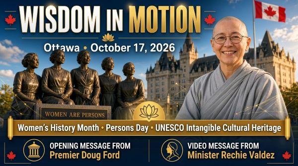 Wisdom in Motion Honours Living Bhikkhunī Heritage and Sri Lanka-China-Canada Ties